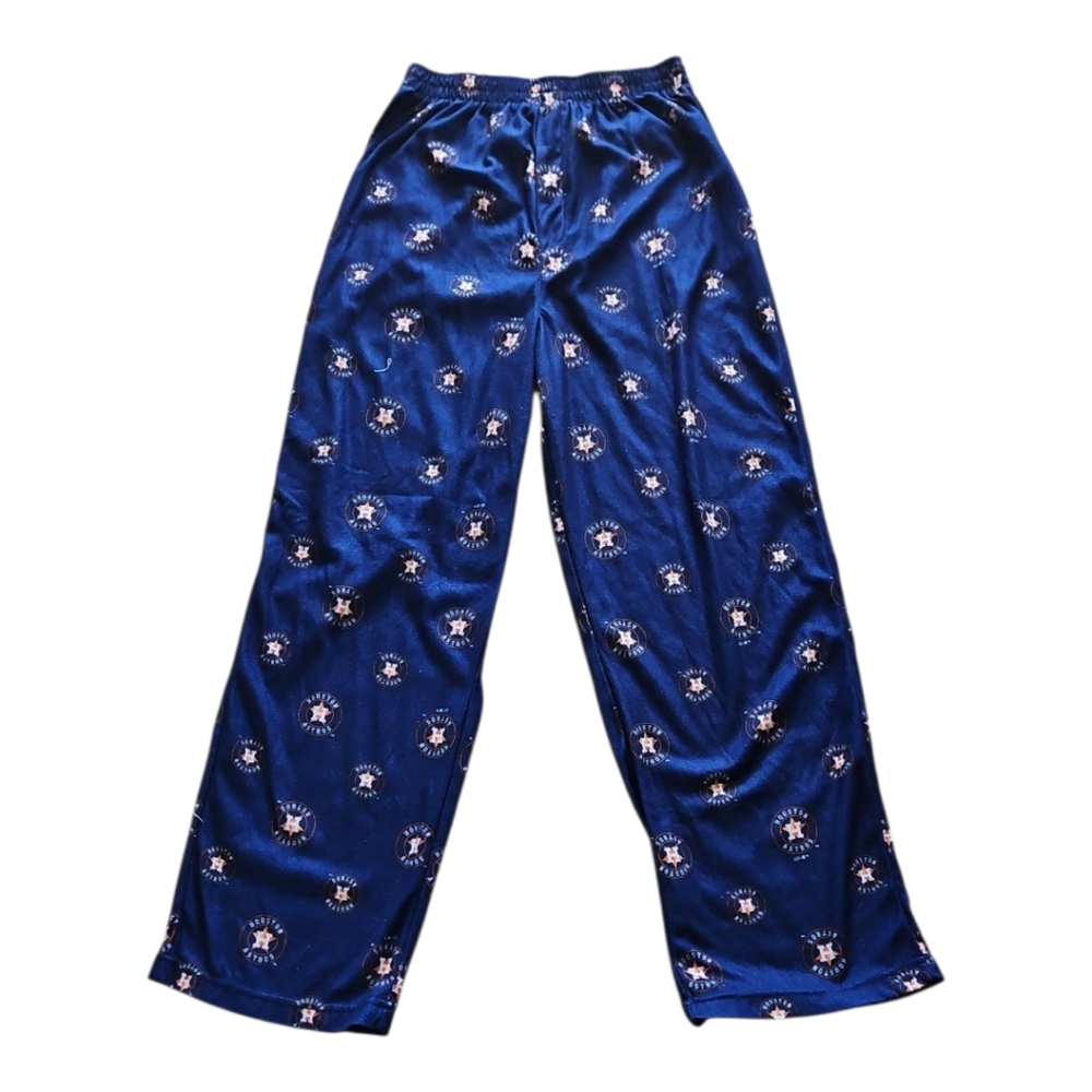 Houston Astros Team Logo Pajama Bottoms, Lounge Pants Loungewear Boys XL NWOT
